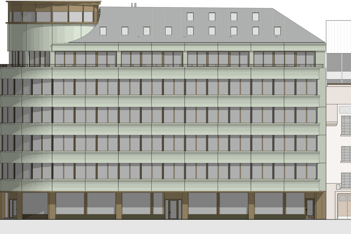 Umbau Büro- und Gewerbehaus Stauffacherqaui Zürich
